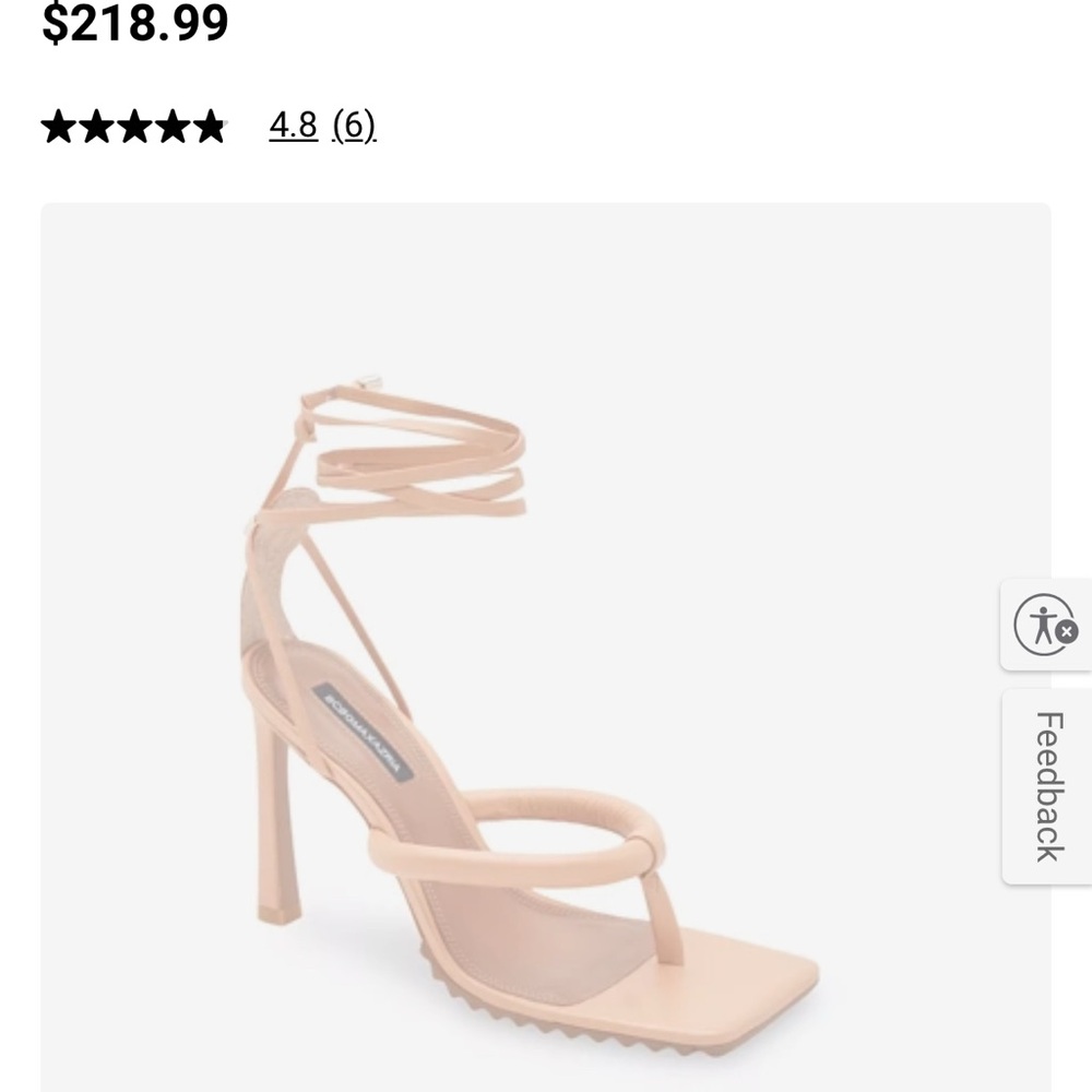 BCBGMaxazria Pelia Sandal SIZE: 8